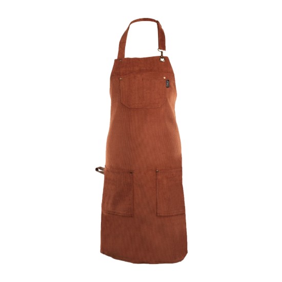 Kitchen apron, "Velmar", Cognac - Tiseco