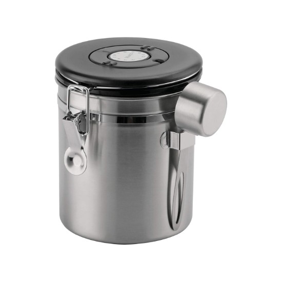 Coffee storage container, stainless steel, 750 g - Grunwerg