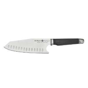 "Fibre Karbon 2" Kockkniv, 17 cm - märke "de Buyer".