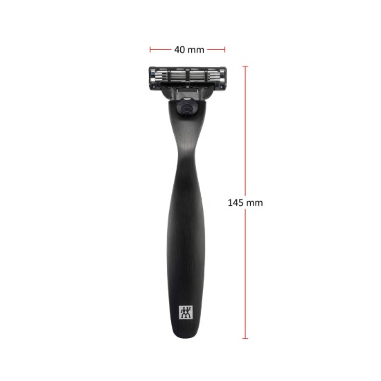 Scheermes, TWINOX M, Zwart - Zwilling