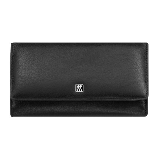 5-delige manicureset, gesatineerd roestvrij staal, zwart leren etui, PREMIUM - Zwilling