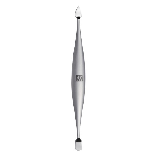 5-delige manicureset, gesatineerd roestvrij staal, zwart leren etui, PREMIUM - Zwilling