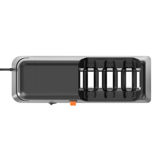 Afiador elétrico para facas e tesouras, com 3 etapas, 18W - Zokura