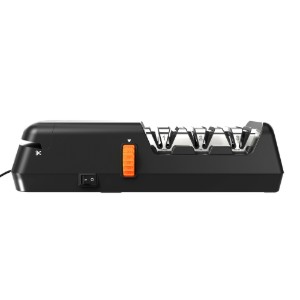 Afiador elétrico para facas e tesouras, com 3 etapas, 18W - Zokura