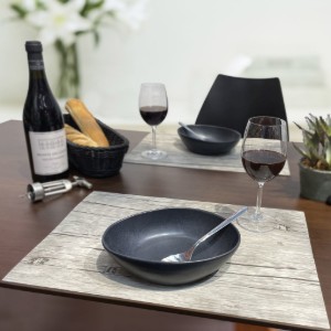 Set de table "Nature", 45 x 30 cm, plastique, <<Oak>> - Saleen