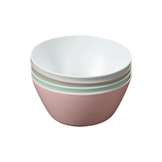 Set of 4 fruit bowls, plastic - Kesper