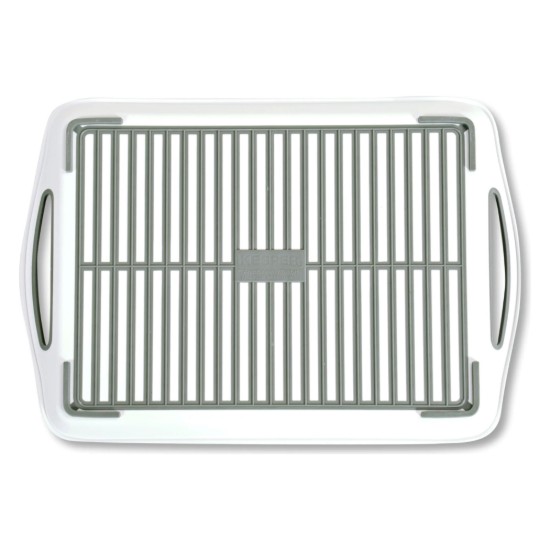 Paplāte servēšanas, plastmasas, 45.5 x 32 cm, balta - Kesper