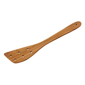 Perforated spatula, olive wood, 30 cm - Kesper