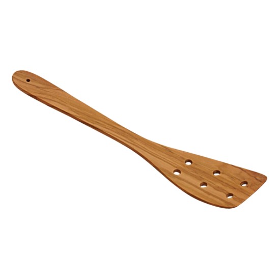 Perforated spatula, olive wood, 30 cm - Kesper