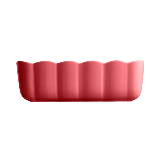 Sponge cake baking dish, ceramics, 24.5x11cm/1.1L, "Madeleine", Rose Candy - Emile Henry