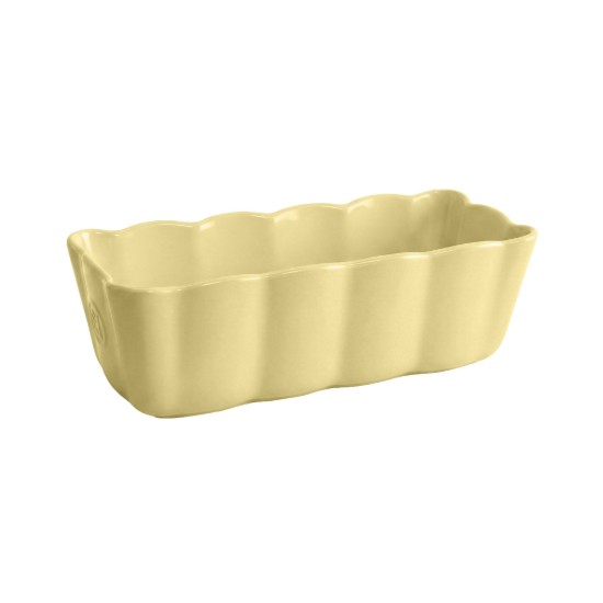 Sponge cake baking dish, ceramics, 24.5x11cm/1.1L, "Madeleine", Vanilla - Emile Henry