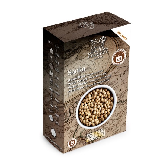 Set of 4 peppercorn assortments Tan Hoi/VoatsiperiferySanka/Sichuan - Peugeot