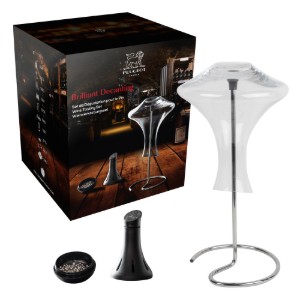 Decanter set with cleaning balls, 3 pieces, "Brilliant Decanter" - Peugeot