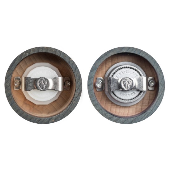 Set of 2 salt and peppercorn grinders, 18 cm, "Paris", Denim - Peugeot