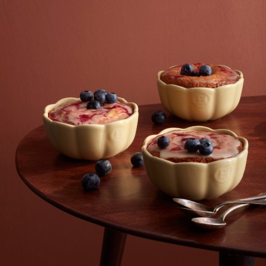 'La Petite' bowl, ceramic, 12.5 cm / 0.3 L, "Madeleine", VANILLA - Emile Henry