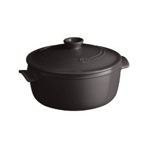 Keramisk kokgryta, 26 cm/4 L, Charcoal - Emile Henry