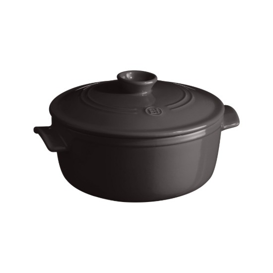 Keramikas gatavošanas katls, 28cm/5,3L, Charcoal - Emile Henry