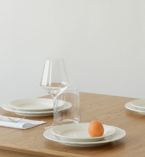 Conjunto de 6 taças de vinho tinto, vidro cristalino, 490ml, "Avant-Garde" - Krosno