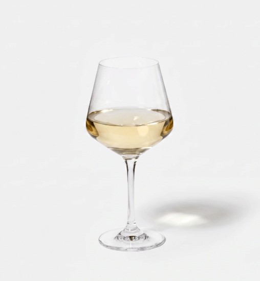Set od 6 čaša za vino Chardonnay, izrađenih od kristalnog stakla, 460 ml, "Avant-Garde" - Krosno