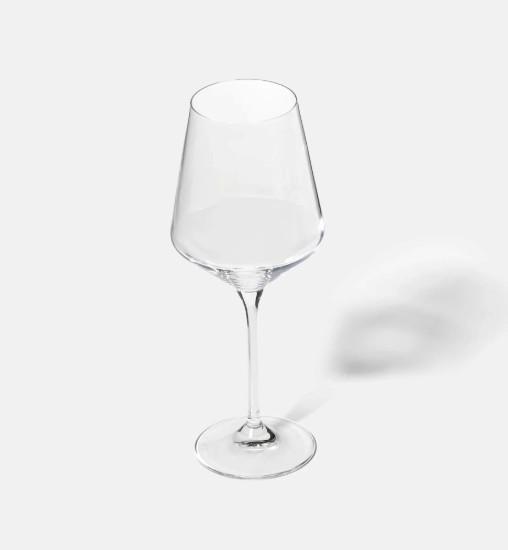 Sæt med 6 hvidvinsglas, krystalglas, 450 ml, "Avant-Garde" - Krosno
