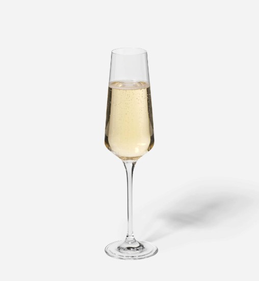 6-daļīgs šampanieša glāžu komplekts, izgatavots no kristāliska stikla, 180ml, "Avant-Garde" - Krosno