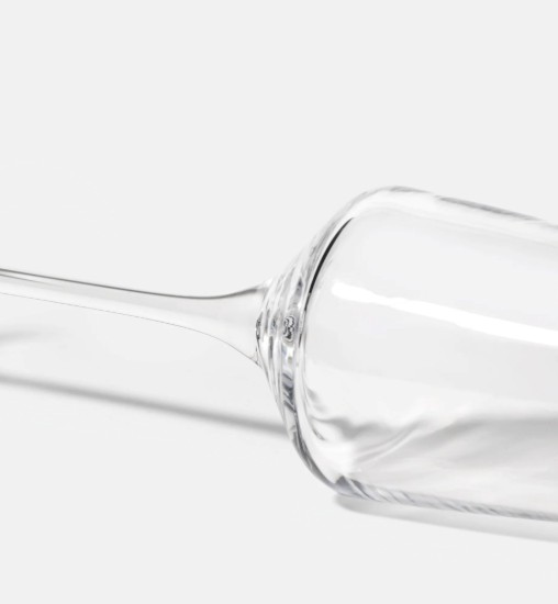 6-daļīgs šampanieša glāžu komplekts, izgatavots no kristāliska stikla, 180ml, "Avant-Garde" - Krosno