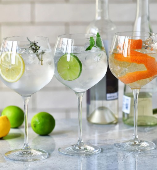 Set de 6 verres à eau, verre cristallin, 570ml, "Harmony" - Krosno