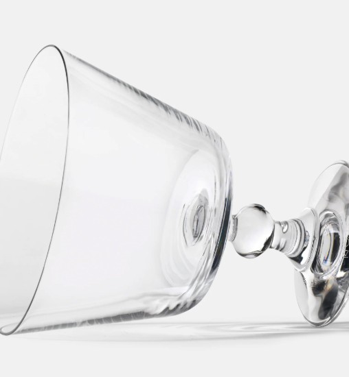 6 saldējuma krūzīšu komplekts, kristāliskais stikls, "Krista", 380 ml - Krosno
