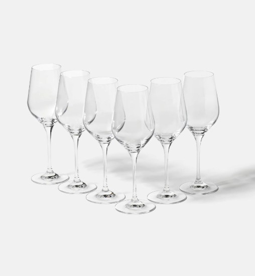 Komplektā 6 "Splendor" baltvīna glāzes, 200 ml - Krosno