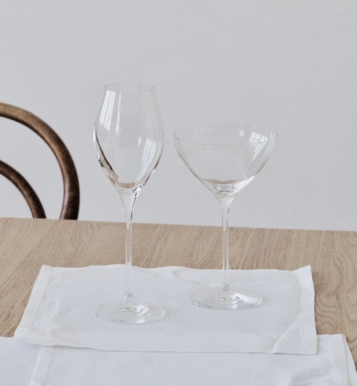 6er Set Proseccogläser, Kristallglas, 300 ml, "Harmony" - Krosno