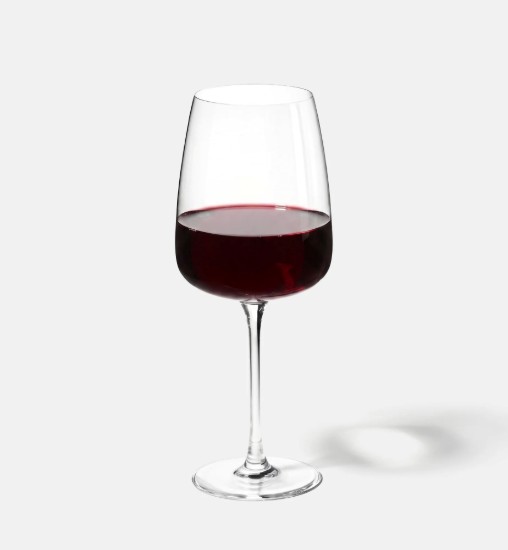 4er Set Rotweingläser, Kristallglas, 750 ml, "Modern" - Krosno