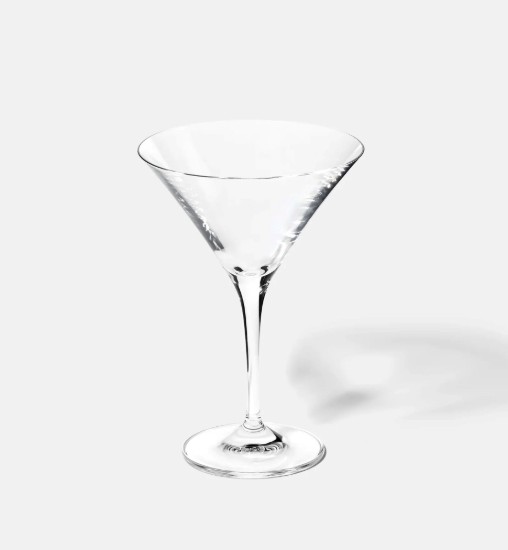 Set of 6 Martini glasses, crystalline glass, 240 ml, "Avant-Garde" - Krosno