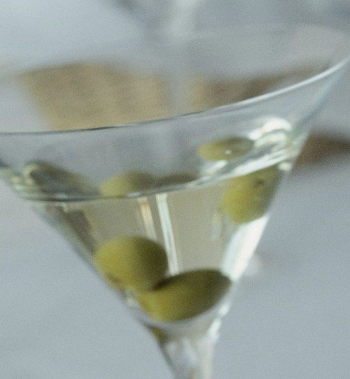 Set of 6 Martini glasses, crystalline glass, 240 ml, "Avant-Garde" - Krosno
