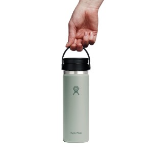 Thermally insulated bottle, stainless steel, 590 ml, "Wide Sip", Agave - Hydro Flask