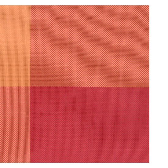 Sada 4 stolových rohoží, 45 × 30 cm, Orange
