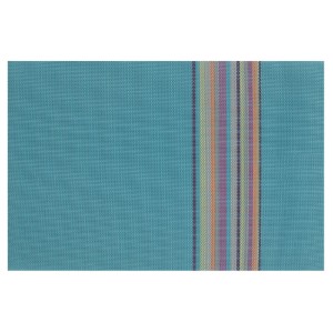 Sæt med 4 dækkeservietter, turkis, 45 × 30 cm