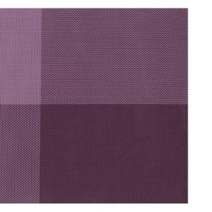 Conjunto de 4 tapetes de mesa, Roxo, 45 × 30 cm