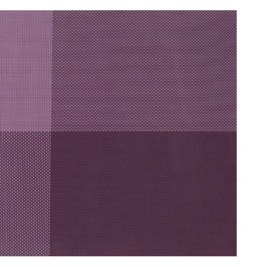 Sæt med 4 dækkeunderlag, Lilla, 45 × 30 cm