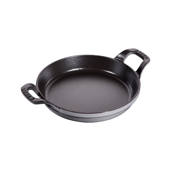 Rund ovnsform, støpejern, 20 cm, Graphite Grey - Staub
