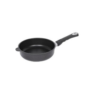 Frittierpfanne, Aluminium, 24 cm, Höhe 7 cm, Induktion - AMT Gastroguss